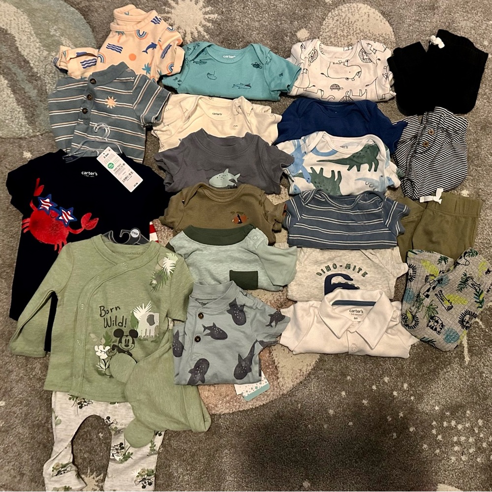 6 month baby boy bundle
